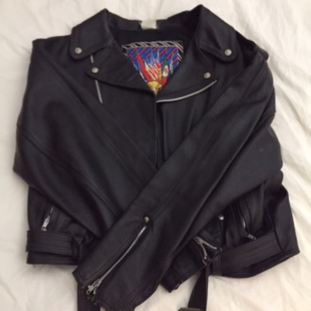 Versace Jeans Couture Vintage Leather Jacket